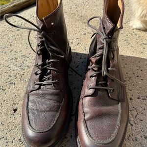 Frye men’s leather ankle boots.